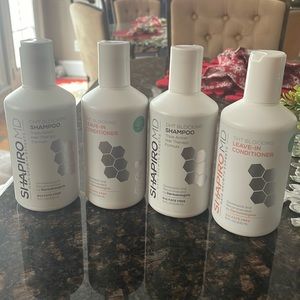 Shapiro MD DHT Blocker Shampoo and conditioner, set of two each.